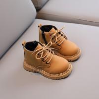 Botas De Otoño Para Niños Y Niñas Con Diseño De Cordones Y Cierre De Cremallera Antideslizantes Cómodas Y Estilosas Para Niños Y Niñas - details 3
