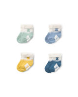 Set 4 calcetines de bebé colores Logo Tous - details 4