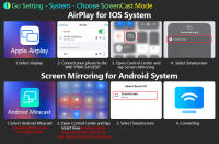 Cámara De Dashboard Con Carplay Y Android Auto 11.26 Pulgadas Pantalla Táctil WiFi Bluetooth Grabadora De Vídeo Para Coche Soporte Hasta 256G - details 7