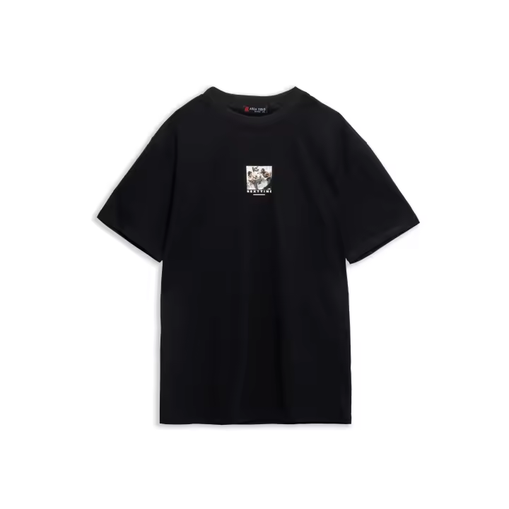 Cmaiseta Area Zero Negra Fighters Oversized Tee - 1