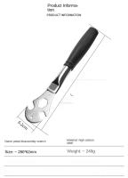 Llave De Pedal De Bicicleta Extra Larga Para Montaña Y Carretera Herramienta De Reparación Y Remoción De Pedalera 15mm - details 1