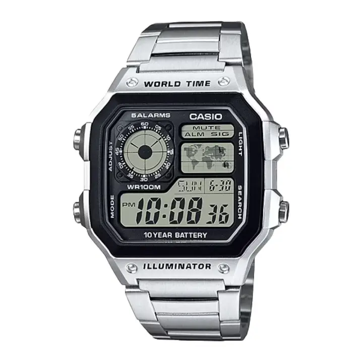 Casio AE-1200WHD-1AVEF Reloj Hombre Resistente Al Agua - 1