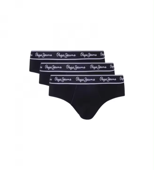 Pepe Jeans | Pack 3 Slips Clásicos negro - 1