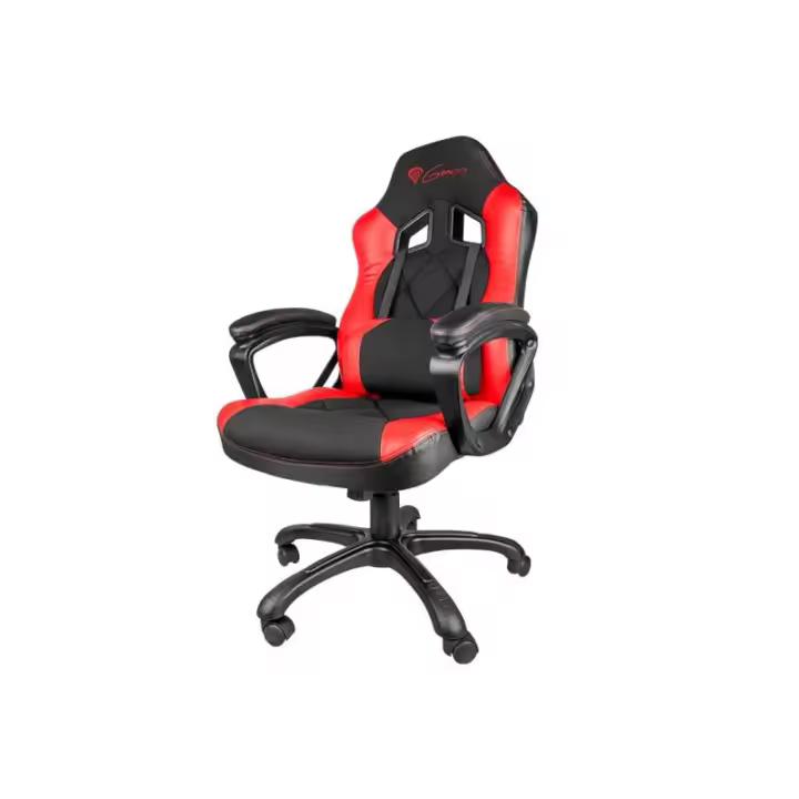GENESIS SX33 Silla para videojuegos de PC Asiento acolchado Negro, Rojo - 1