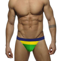 Bikini De Baño Para Hombre Sexy Briefs Estrecho Y Elástico Traje De Natación Deportivo De Playa Marca Surf Verano Push-up Swimwear - details 8