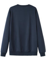 Suéter De Punto Para Hombre Con Estampado De París Y Forro De Poliéster Casual Invernal Cálido Con Mangas Largas Y Cuello Redondo Talla Grande - details 7