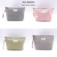 Bagsgarden Neceser Grande Impermeable Rayas - Bolsa de Viaje de Gran Tamaño para Artículos de Aseo - details 3