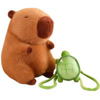 Muñeco De Peluche Capybara Regalo Grande Kapibara Muñeco Con Mochila Colgante De Peluche Regalo Para Niños Y Adultos - details 0