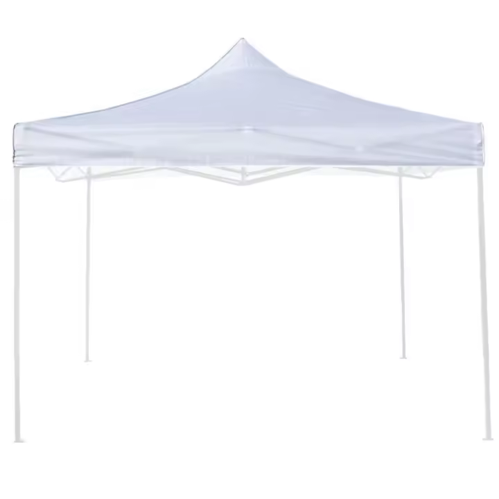 Cubierta de techo impermeable Blanca de 3x3 pulgadas para el reemplazo de gazebo plegable - 1