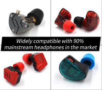 KZ 3Pares (6pcs) De Almohadillas De Memoria De Espuma Aislantes De Ruido Para Auriculares Intraauriculares Compatible Con KZ ZSX EDXPro PR3 - details 2