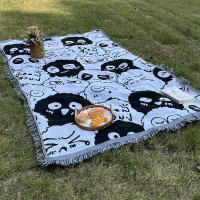 Carpet Bohemio Para Picnic Alfombra De Playa Portátil Para Camping Y Uso Doméstico Tapete De Sofá Tejido Poliéster 100% - details 11