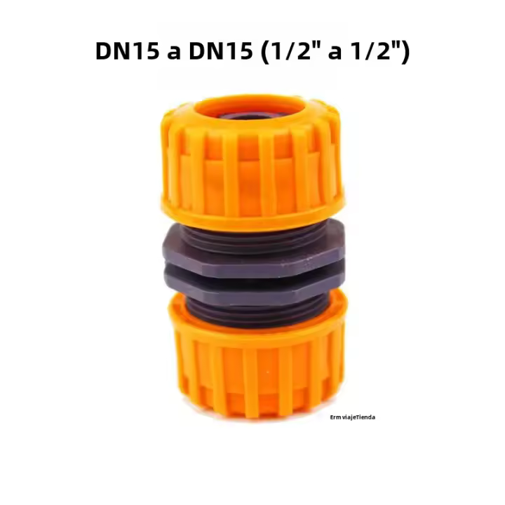 Conector De Jardín Tubo 1/2" 3/4" 1" Conector De Agua Para Reparación De Tubería Juego De Conectores De Irrigación 12mm 19mm 25mm - 1