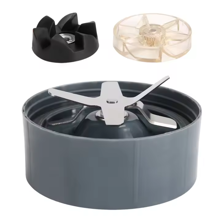 Accesorios de repuesto para rueda de cuchillas extractoras de 6 aletas compatibles con licuadora NB600W 900W - 1