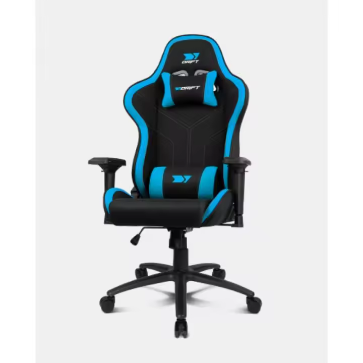 Drift Dr110bl Silla Para Videojuegos Butaca Para Jugar Asiento Acolchado Negro, Azul - 1
