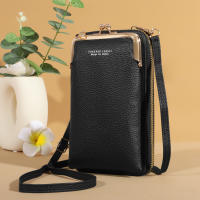 Bolso Bandolera Pequeño De Moda Para Mujer En Cuero Mate Mini Bolso De Hombro Mensajero Clutch Bolsa Para Teléfono Y Monedero Estilo Clásico - details 0