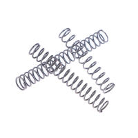 10PCS Resorte Pequeño De Acero Para Recarga De Bolígrafos Miniatura Diámetro De Hilo 0.4mm Herramienta De Madera DIY - details 10