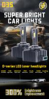 Lámparas LED D1S D3S Para Faros De Coche D2S D4S D8S 70W Alta Y Baja Intensidad CANBUS D2R D4R CSP Chip 6000K Plug&Play 12V 24V - details 0