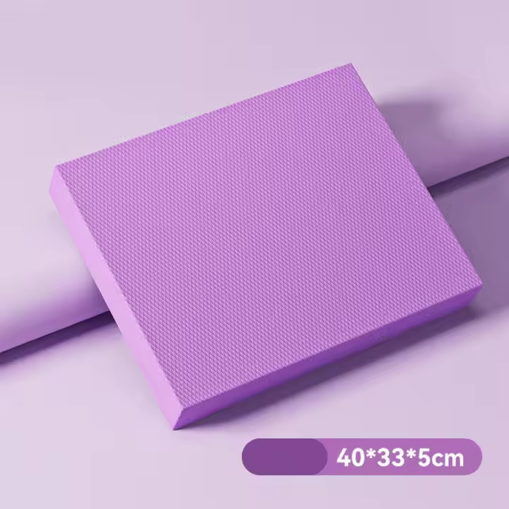 Pad De Equilibrio Antideslizante De Espuma Para Rodillas Y Tornillos Almohadilla De Fortalecimiento Core Y Estabilidad Para Entrenamiento De Fitness Y Yoga - 1
