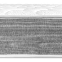 Pack Canapé Abatible - Gran Capacidad con Colchón Viscoelástico Viscotec - 21cm de Altura - Blanco/Gris - Calidad Alta - Fabricado en España - Somnia Descanso [Envío y montaje Incluido] - details 1