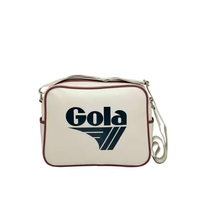 Bolso Gola CUB901-WE Redford White-Navy-Red - 1