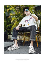 Sandalias De Verano Para Hombres Suaves Antideslizantes Con Agujeros Comodidad Casual Suela Gruesa EVA Zapatos De Agua - details 5