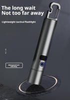 Lámpara De Mano Multifuncional Recargable USB Con Lente Zoom Telescópico Luz Blanca Laser De Alta Potencia Para Exteriores Resistente Al Agua Con Batería De Aluminio - details 19