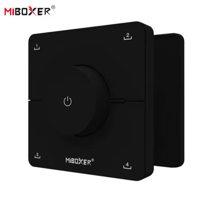 Miboxer K0 Control Remoto De 2.4G Con Rueda Giratoria De 86 Escenas Ajuste De Temperatura De Color Y Brillo Dimmer Control Dual Blanco LED Switch - 1