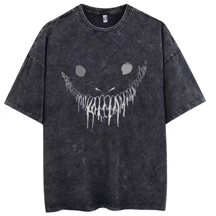 Camiseta Hip Hop Para Hombres Estilo Callejero Retro Vintage Tejido Algodón Manga Corta Gráfico Anime Harajuku Casual - 1