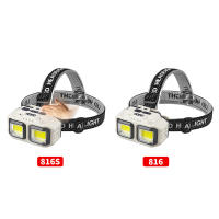 Linterna Frontal Recargable 1000 Lumen LED Con Luz Blanca Roja Impermeable Para Camping Pesca Y Actividades Al Aire Libre - details 17