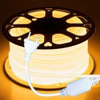 Tira LED COB 220V Con Interruptor Y Potencia Dimmable EU Plug 288LEDs/m 3000k 6000k RA90 Para Jardín Exterior Iluminación De Dormitorio Y Cocina - details 7