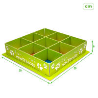 Juego Montessori Lisciani infantil con caja 3D para aprender animales, 67 piezas - details 5
