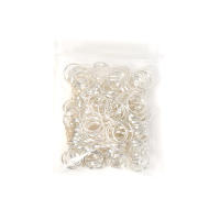 Anillos De Salto Abiertos 200pcs 6/8/10mm Anillos De Círculo Para Llaves Conectores De Anillo De Llave DIY Accesorios De Bricolaje Para Hombres Y Mujeres - details 2
