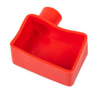 2pcs Protector De Conectores De Terminal De Batería De Coche Negros Y Rojos Capa De Goma Para Protector De Busbar - details 3