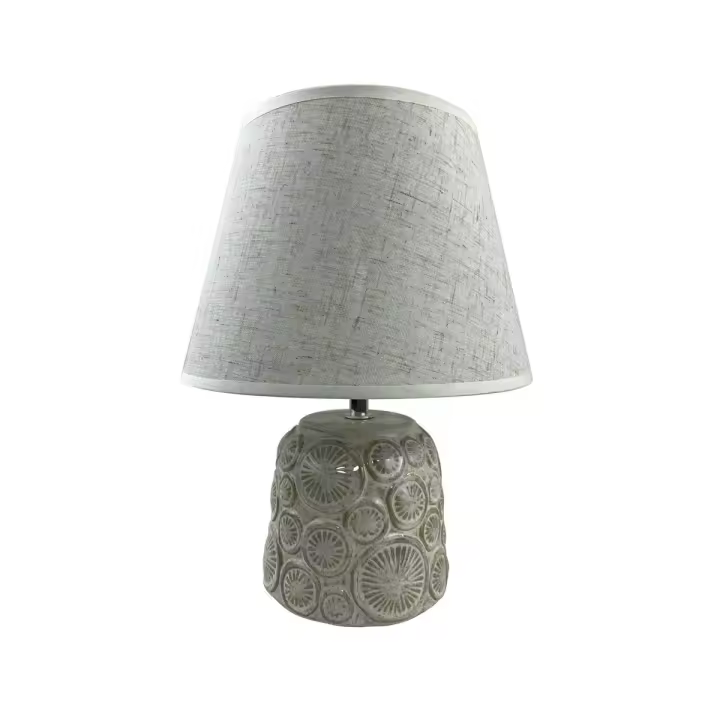 Lámpara de mesa Versa Sabela Cerámica 22,5 x 29,5 x 12,5 cm - 1