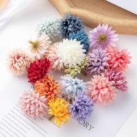 10/20PCs Cabezas De Flores Artificiales De Seda 4cm Para Decoración De Hogar Boda DIY Artesanía Accesorio De Regalo - details 0