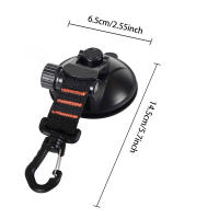 Succión De Coche Tienda De Camping Portátil 360 Grados Giratorio Dije De Nylon Reforzado Ancla De Goma Para Viajes Al Aire Libre - details 1