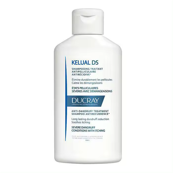 Champú Ducray Kelual DS para Aliviar Picores y Eliminar Hongos del Cuero Cabelludo - 1