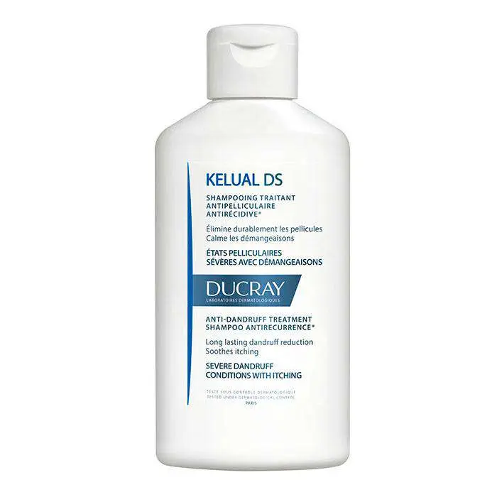 Champú Ducray Kelual DS para Aliviar Picores y Eliminar Hongos del Cuero Cabelludo - 1