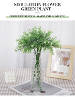 5PCS Grama Artificial De Invierno Blanca Con Corazón De Manzanita Decoración Para Bodas Y Jardines Exteriores Verde Silken - details 0