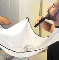 Nueva Apron De Barba Para Hombre Organizador De Baño Porta Cabello Limpia Y Ordena El Espacio Regalo Para Hombre Con Mat De Barbero Material De Lona Sin Mangas Estilo Sencillo - details 1