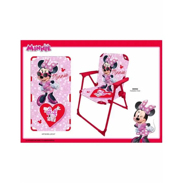 SILLITA PLEGABLE MINNIE DISNEY DE BIMAR - 1