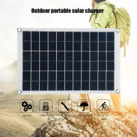 Placa Solar Portátil 100W 18V Impermeable Con Dos USB Para Camping Al Aire Libre Carga De Batería Con Celdas Solares Polícrata - details 2