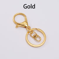 Lote De 5 Llaveros De Anillo Largo 70mm Con Cierre De Langosta Para Fabricación De Joyas Suministros De Enlaces Metálicos De Aleación De Zinc Estilo Trendy Unisex - details 5