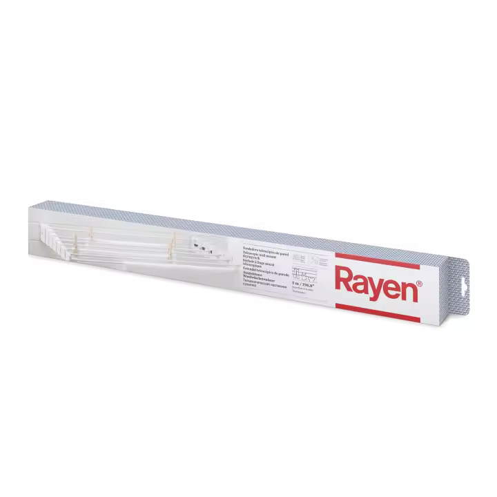 Rayen | Tendedero telescópico de Pared | Tanto para Interior como para Exterior | 5 Metros de Superficie de tendido | Plegable para Ahorrar Espacio | Dimensiones 80 x 37 cm | Color Blanco - 1