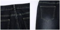 Nuevos Jeans Flares Para Mujer Cintura Baja Estilo Vintage Pantalones De Denim Casual Y2k Moda Coreana Con Bolsillos Y Botones - details 9