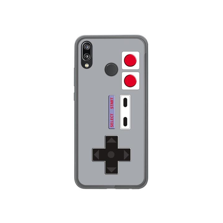 Custodia In Gel TPU Per Huawei P20 Lite Design Razzo Disegni