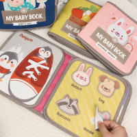 Libros Educativos Para Bebés Juguetes De Interacción Padre-Hijo Juegos De Aprendizaje Temprano Para Niños Libros De Tela - details 0