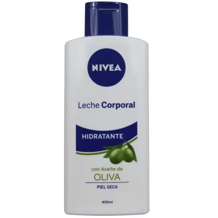 Nivea Body Milk 400 Ml. Aceite de Oliva - Hidratación Intensa - 1