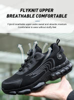 Zapatos De Seguridad Para Hombres Y Mujeres Talla Grande Con Hebilla Rotatoria Suela Ligera Y Protección Metálica Para El Pie - details 23