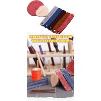 Conjunto De Estampadores De Cuero Con Mayúsculas Y Minúsculas Y Números Para Niños Y Adultos Para Entretenimiento DIY Con Palos De Madera - details 5